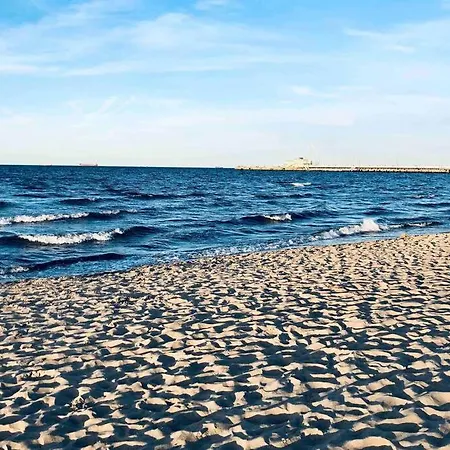 Seaview Apartament Z Balkonem I Widokiem Na Morze - Praia Апартаменти Сопот