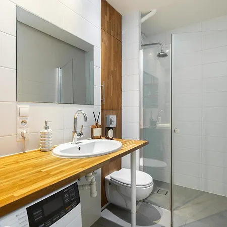 דירה Seaview Z Balkonem I Widokiem Na Morze -