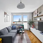 公寓 Seaview Apartament Z Balkonem I Widokiem Na Morze - Praia *