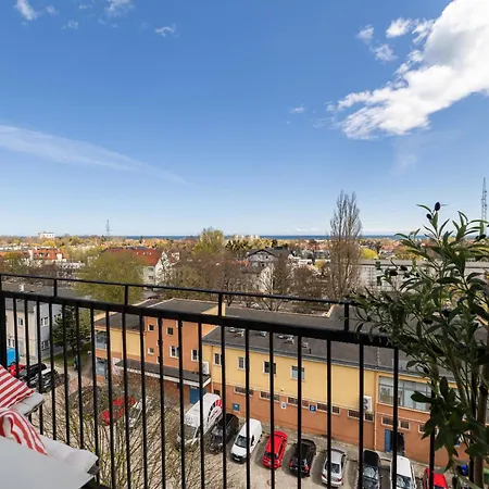 Seaview Z Balkonem I Widokiem Na Morze - *